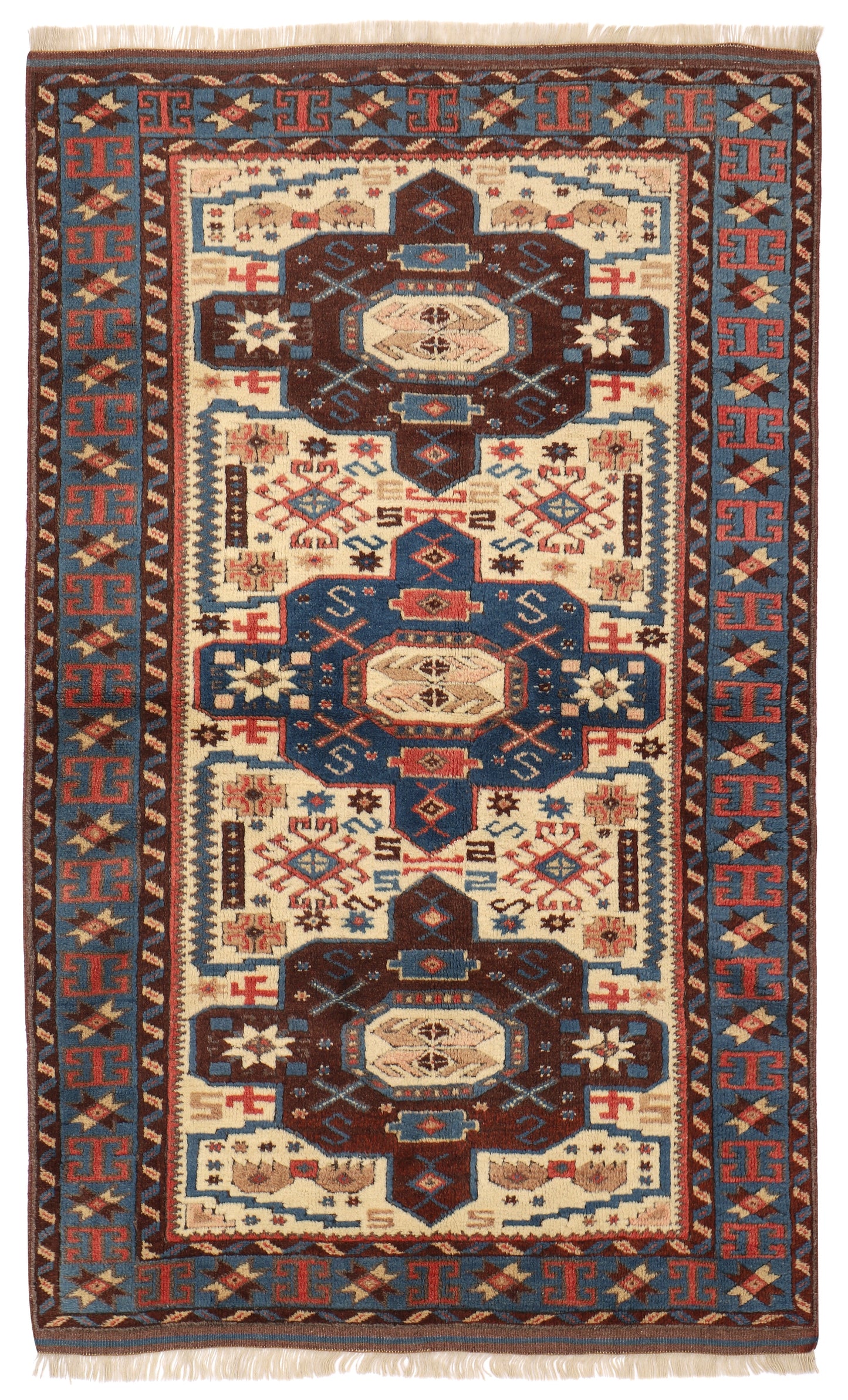 Hand Knotted All Wool Turkish Rug, Balikesir Carpet