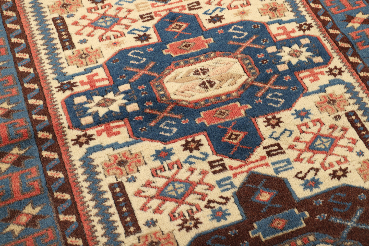 Hand Knotted All Wool Turkish Rug, Balikesir Carpet