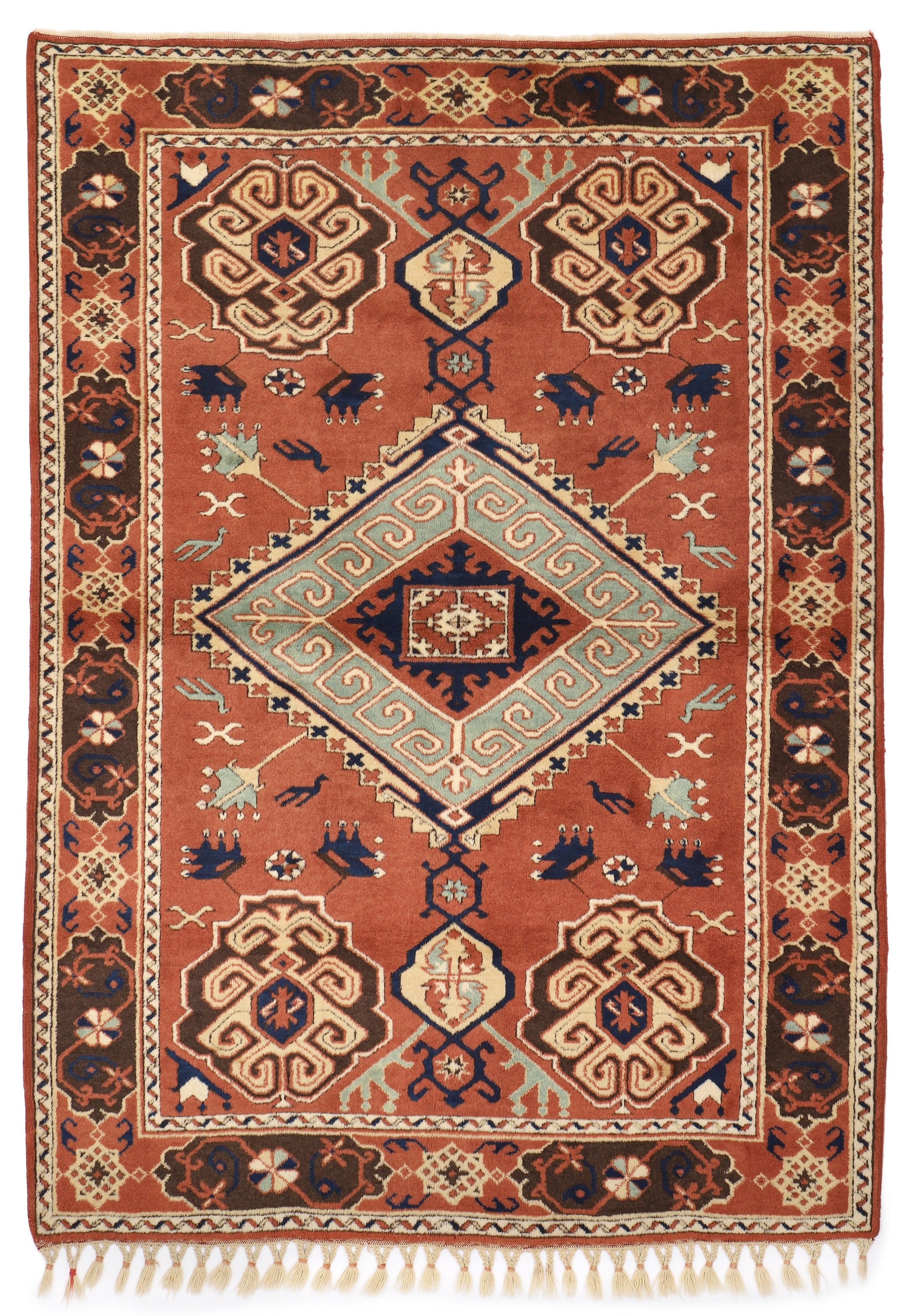 Hand Knotted All Wool Turkish Rug, Kula Carpet