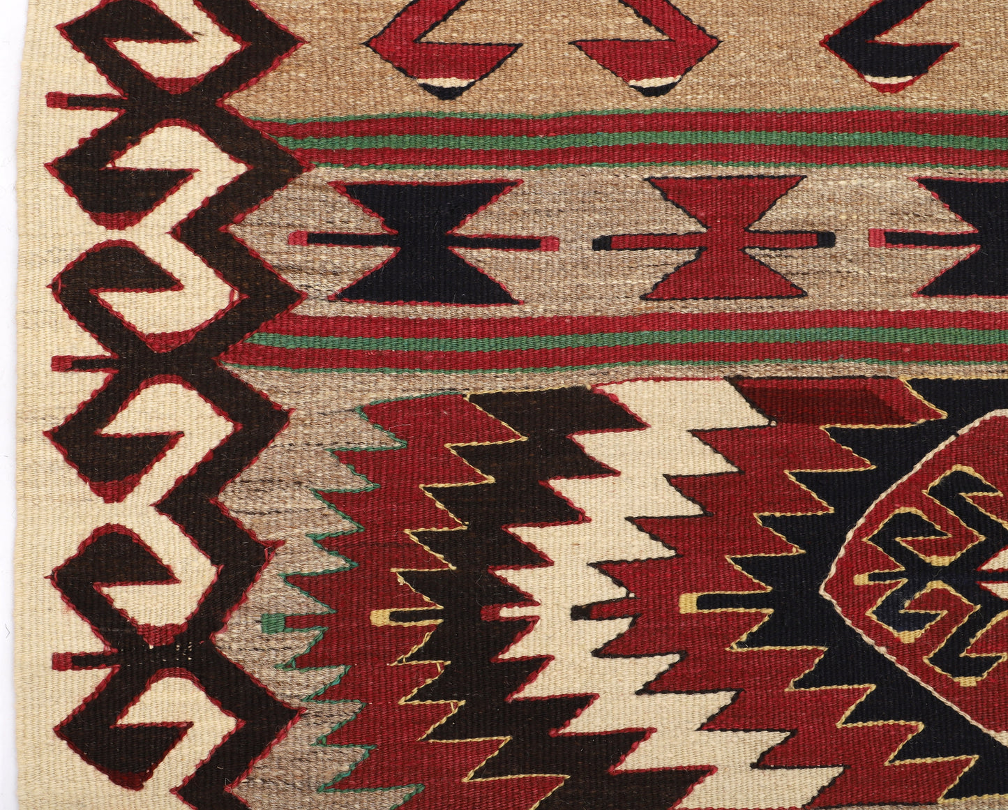 Hand Wowen Turkish Kilim Runner, Mut Kilim Runner (3'6" x 10'8")